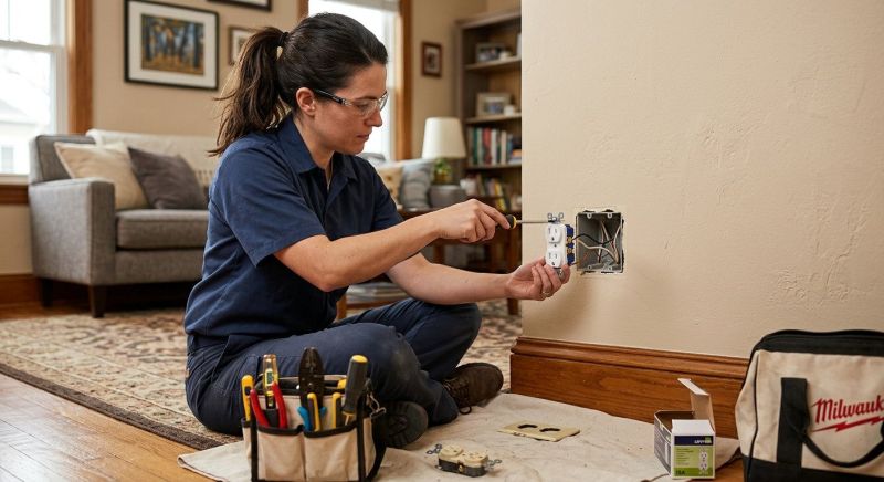 Electrical Outlet Replacement in Heber City, UT
