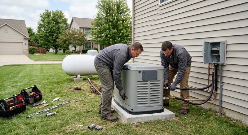 Gas Generator Installation in Orem, UT