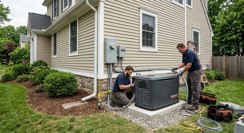 Gas Generator Installation in Orem, UT