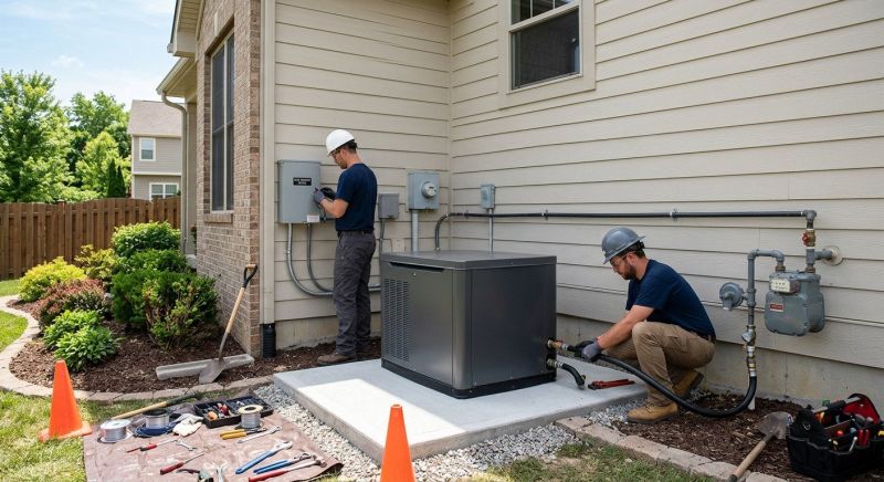 Gas Generator Installation in Orem, UT