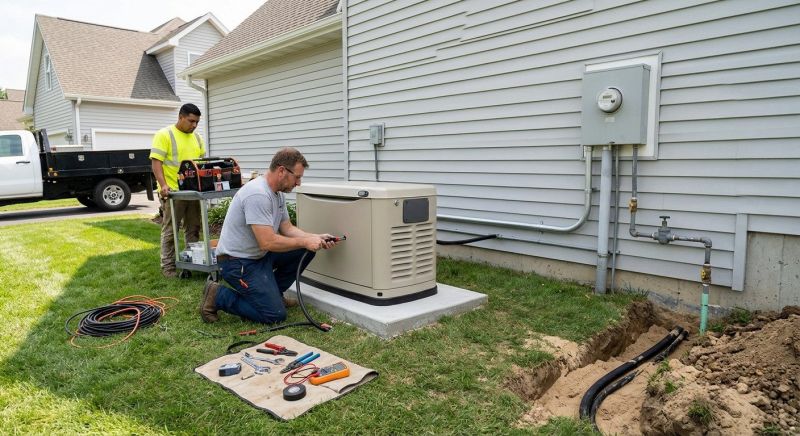 Gas Generator Installation in Conroe, TX